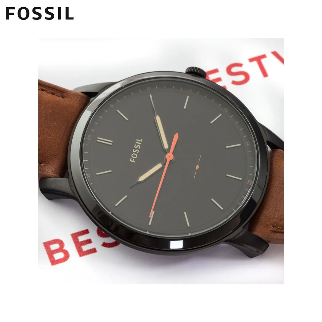 Наручные часы Fossil FS5305 мужские кварцевые на кожаном ремешке|Кварцевые часы| |