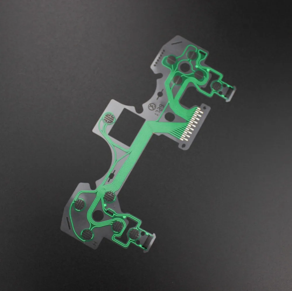 

10pcs JDS 055 Conductive Film Replacement Controller Button Ribbon Circuit Board For Play Station 4 PS4 Pro JDS 050 Controller