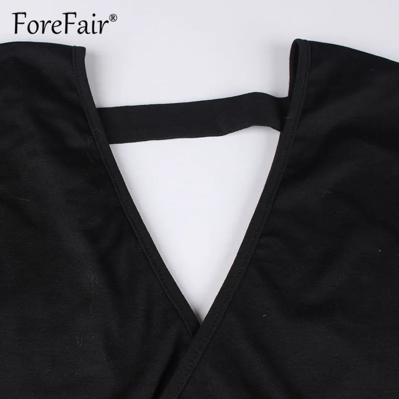 Forefair новинка 2019 летнее платье женское повседневное Хлопковое короткий рукав v