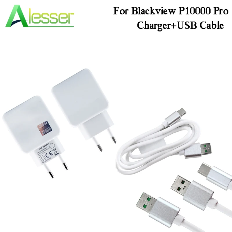 Быстрое зарядное устройство Alesser для Blackview P10000 Pro USB кабель MTK6763 восемь ядер Android 7 1 4