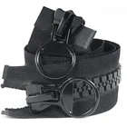 Молния полимерная черная, двойная, 20 #7580859095100120150 см