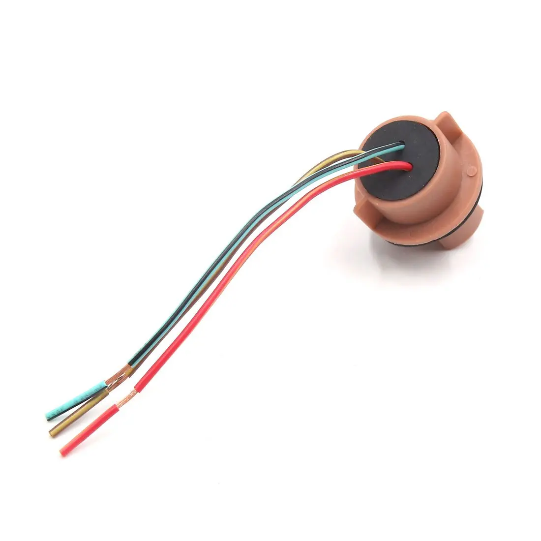 

uxcell 2Pcs T20 3-Wires Harness Socket Car Brake Turn Signal Light Extension Connector