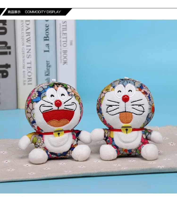 Doraemon плюшевые игрушки, забавные Pokonyan мягкие плюшевые животные игрушки сумка Pandent Красочные стили телефон цепь/сиденья подарки