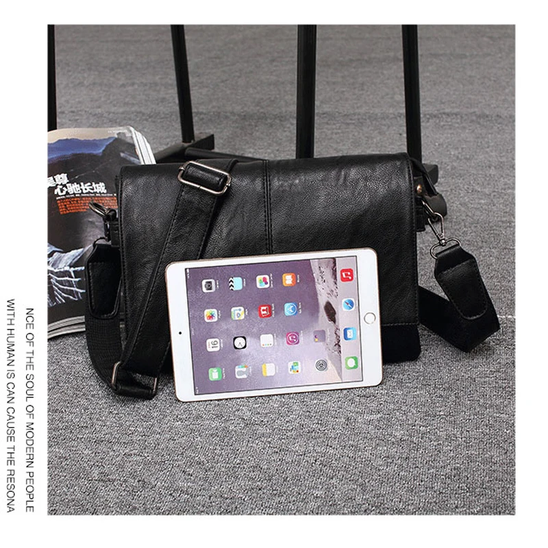 Мужские классические сумки-мессенджер модные деловые сумки на плечо 2017 | Багаж и