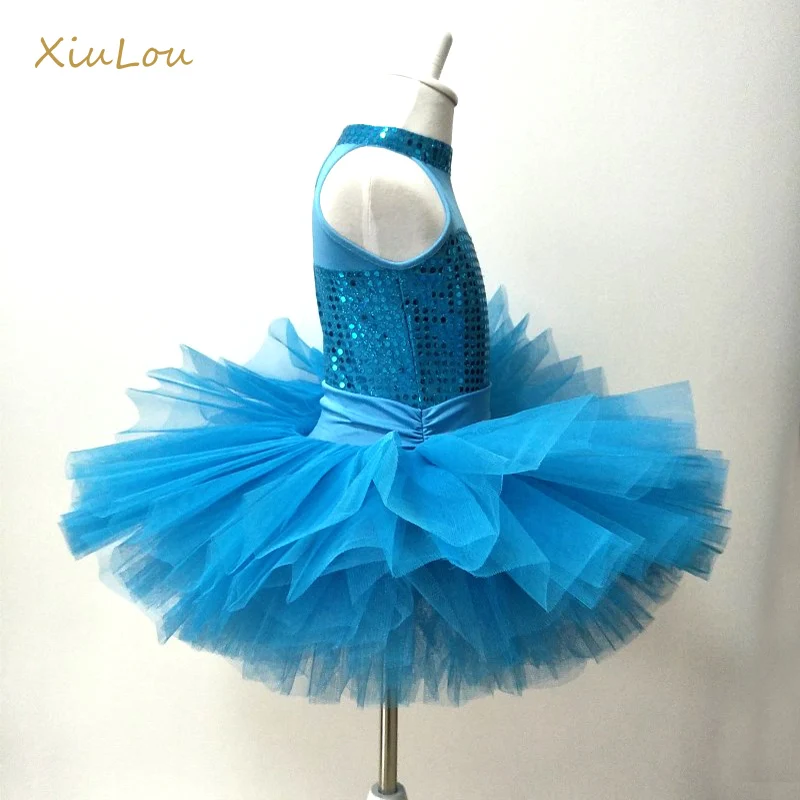 Новинка 2017 года балетная пачка для девочек размер на заказ синяя взрослых bolsa |