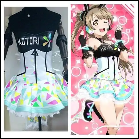 Lovelive Maki Nishikino мини Кодори светодиодная Фея Idolized горничная униформа Пробуждение