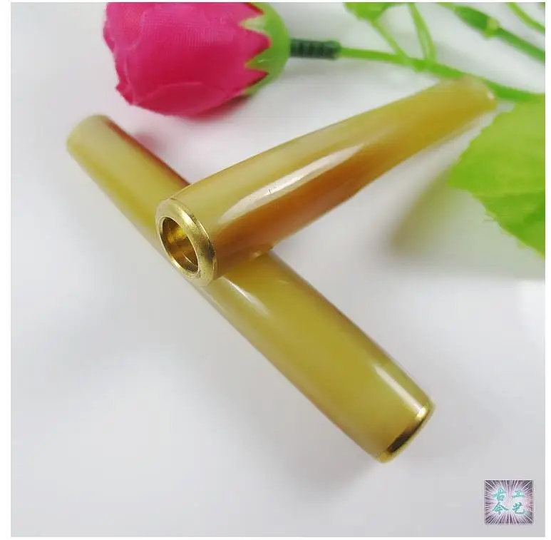 NEW Cigarette holder Smoking Set Copy Cattle horn Pipe Straight type 7 to 7.5cm Length Tobacco Filter | Дом и сад