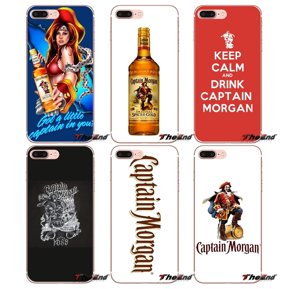 Чехол для телефона Sony Xperia Z Z1 Z2 Z3 Z5 compact M2 M4 M5 E3 T3 XA Aqua LG G4 G5 G3 G2 Mini Captain Morgan Black Spiced Rum|phone