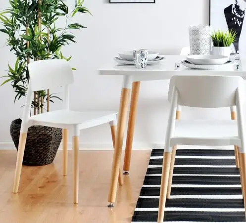 YINGYI Best Selling ABS Plastic Dining Chair Without Arms Free Shipping | Мебель