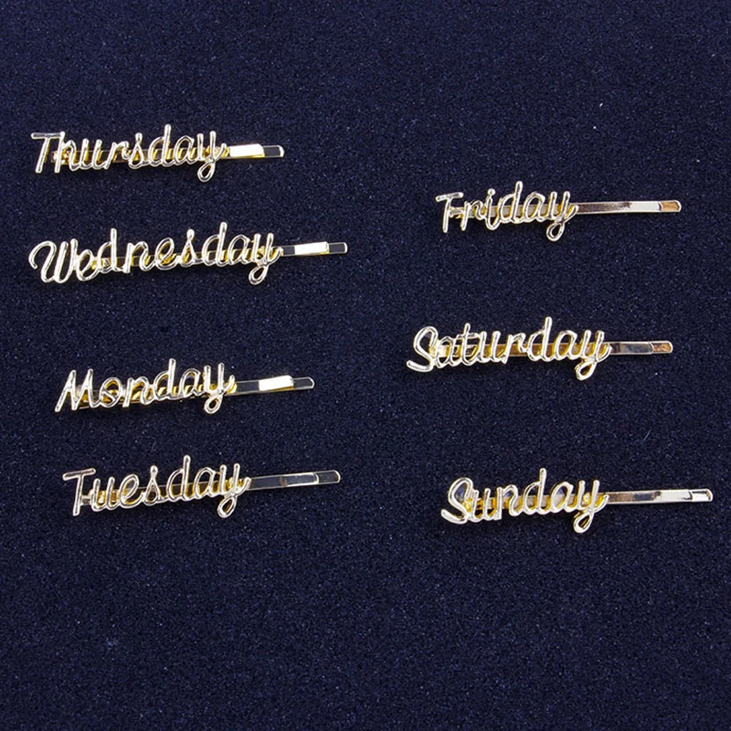 Блестящие заколки для волос с буквами кристаллами в стиле принцессы украшения