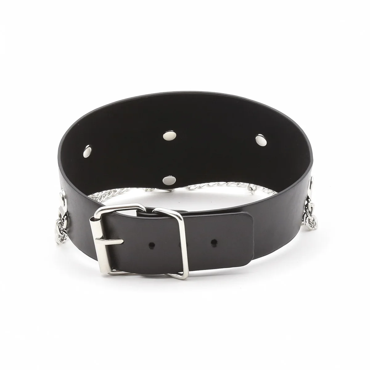 Женский сексуальный регулируемый БДСМ бандажный воротник с широким шейным