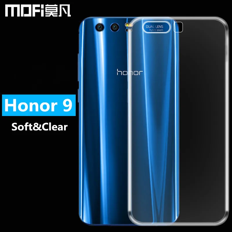for Huawei honor 9 case silicon honor9 back cover soft TPU transparent phone capas MOFi original |