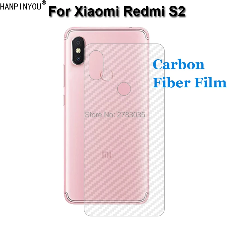 Для Xiaomi Redmi S2 5 99 "прочная 3D Защитная пленка для задней панели из углеродного