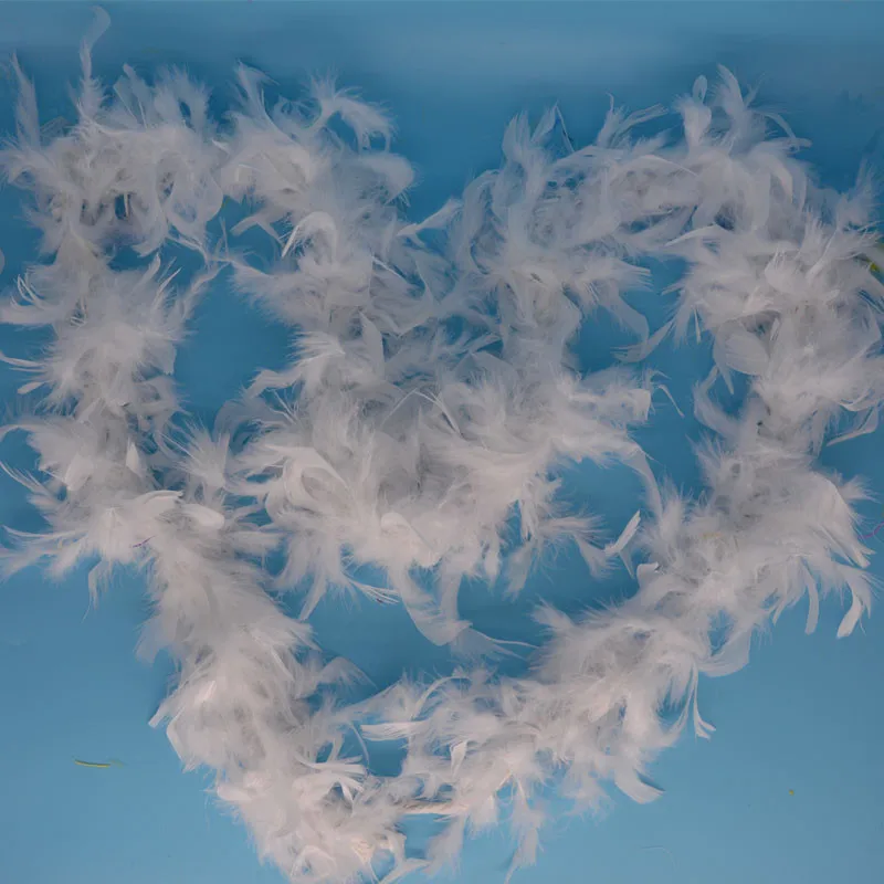 40 г утолщенные красочные перья боа для свадебного платья гирлянда шарфы DIY костюм