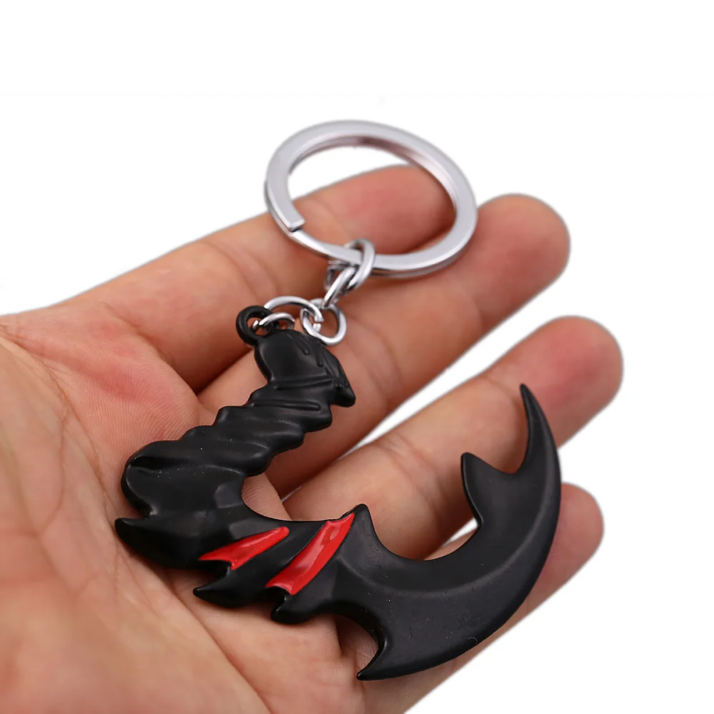 Dota 2 брелок для мужчин металлический Ti8 Pudge Dragonclaw крюк подвеска кольцо женщин