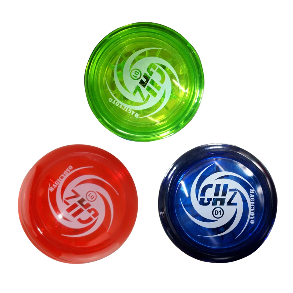 

MAGICYOYO Responsive YOYO D1 ABS Professional Yo-yo for 2A String Trick Play Juggling Toys - Pack of 3 Kids Children Gift