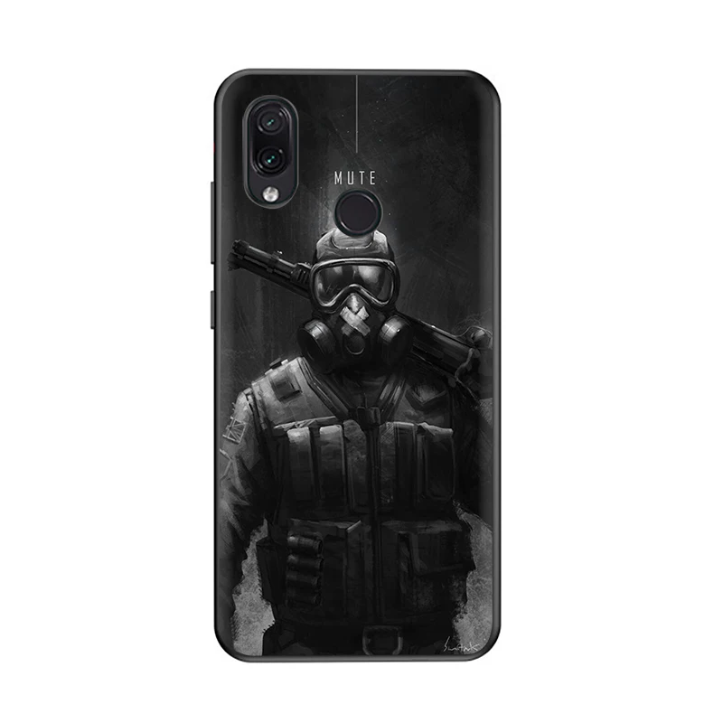 B9 Мягкий чехол для телефона Rainbow Six Siege для Redmi 4A 4X5 6 5A 6A 7 Go Note 5 6 7 Pro - Цвет: B9