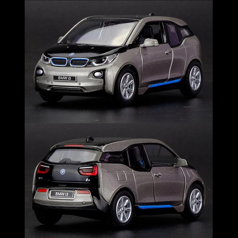 Kinsmart 1:32 i3 вездеход сплав литья под давлением Модель автомобиля игрушки с отступить для детей подарки коллекция игрушек