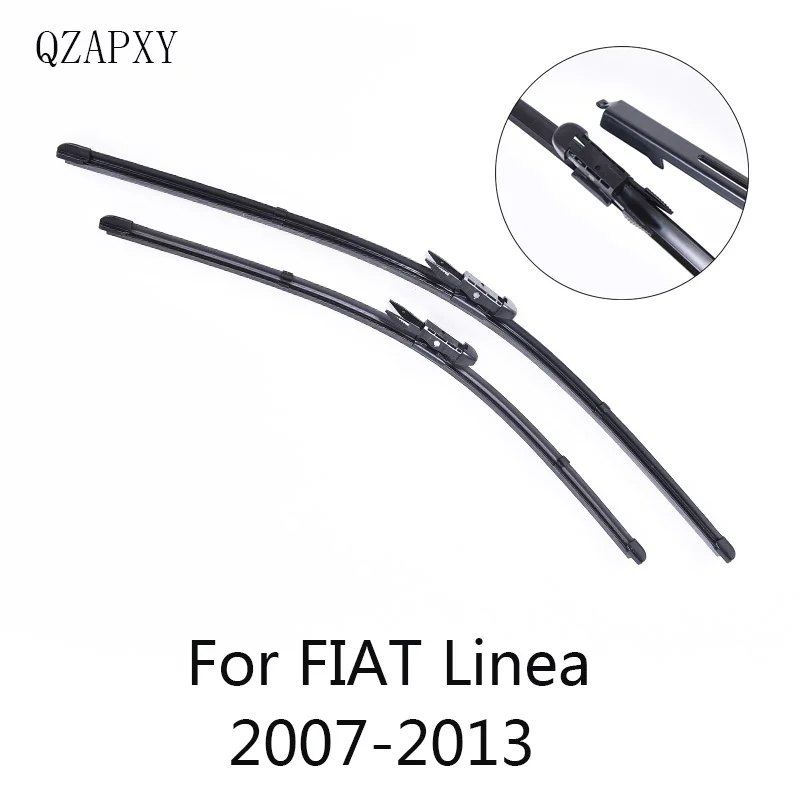 Щетки стеклоочистителя QZAPXY для Fiat Linea 2007 2008 2009 2010 2011 2012 2013 автомобильные