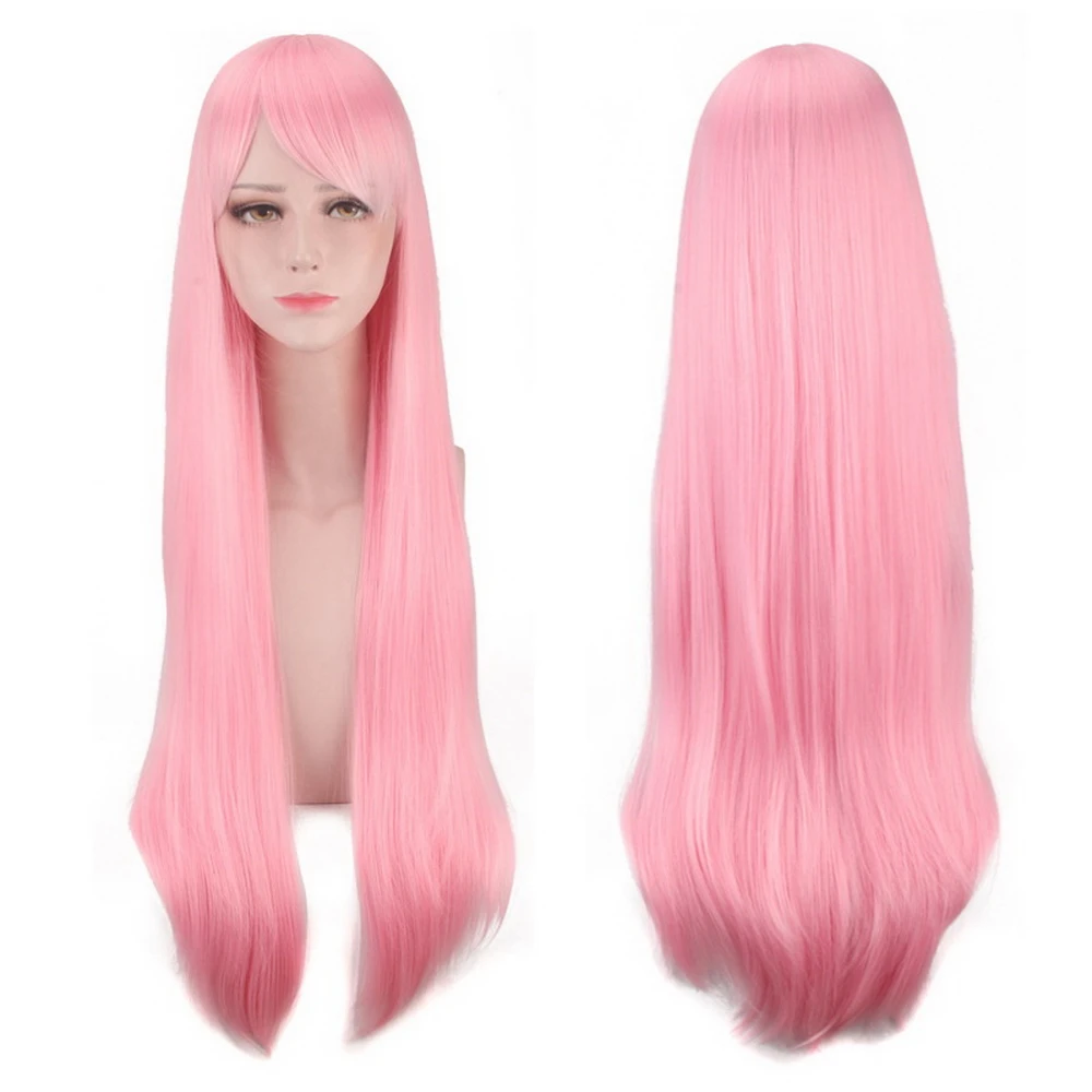 

Re zero Ram Rem Cosplay Wig Synthetic Hair Life In A Different World From Zero Halloween Costume Blue Pink Wigs For Women