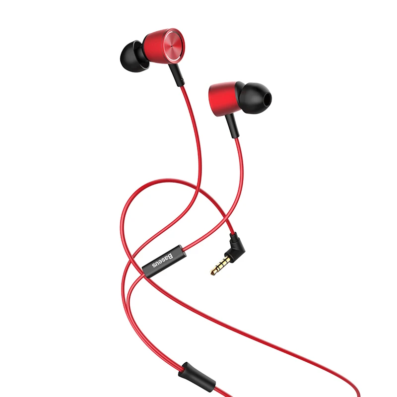 Наушники Baseus Hybrid Pro HD проводные наушники Hi Fi металлическая стерео гарнитура с