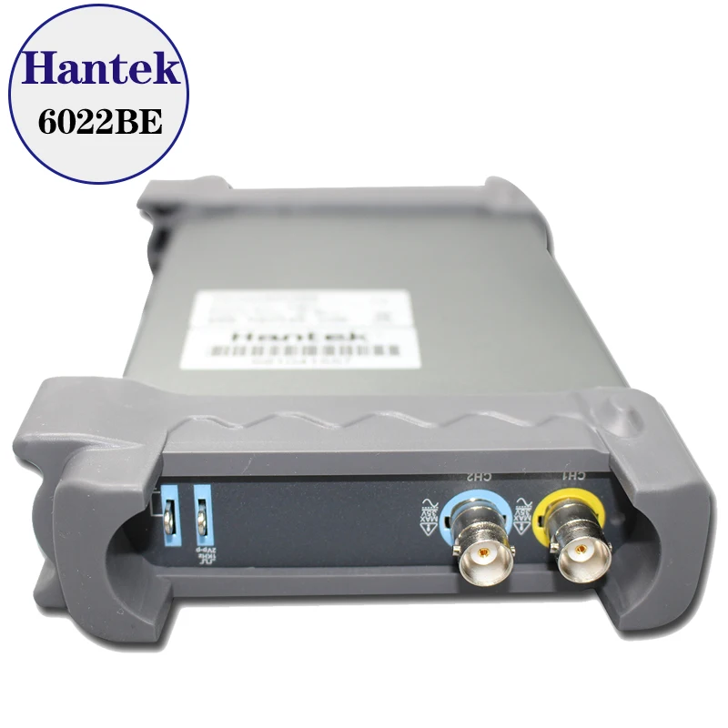 Цифровой USB-осциллограф Hantek 6022BE ПК 2 канала 20 МГц 48 Мвыб/с с оригинальной коробкой |