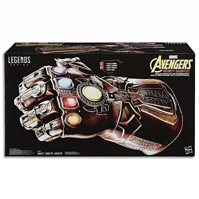 Бесконечная рукавица Marvel Toys Legends Series Thanos Gauntlet шарнирный электронный кулак бесконечная рукавица для игрушек