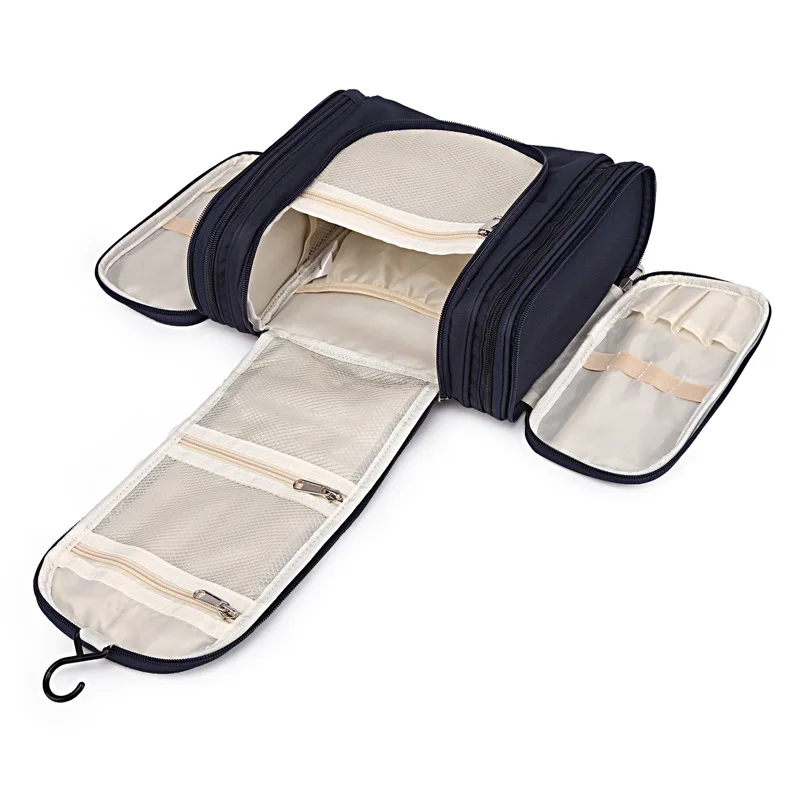 Косметическая сумка HMUNII Brand для мужчин, профессиональный органайзер для косметики и кистей во время путешествий, B1-41.