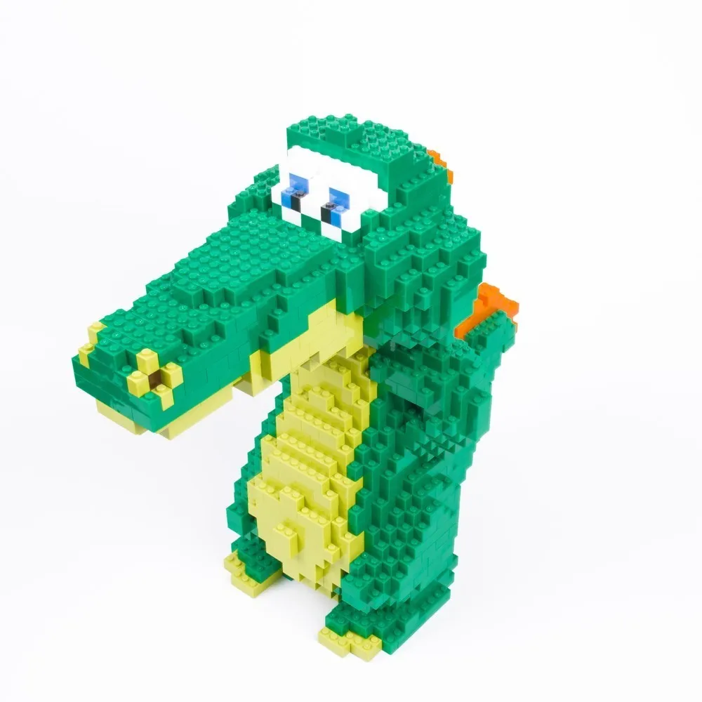 LONGDA радует высоким Совместимость Alpinia Oxyphylla Building Block игрушечный конструктор