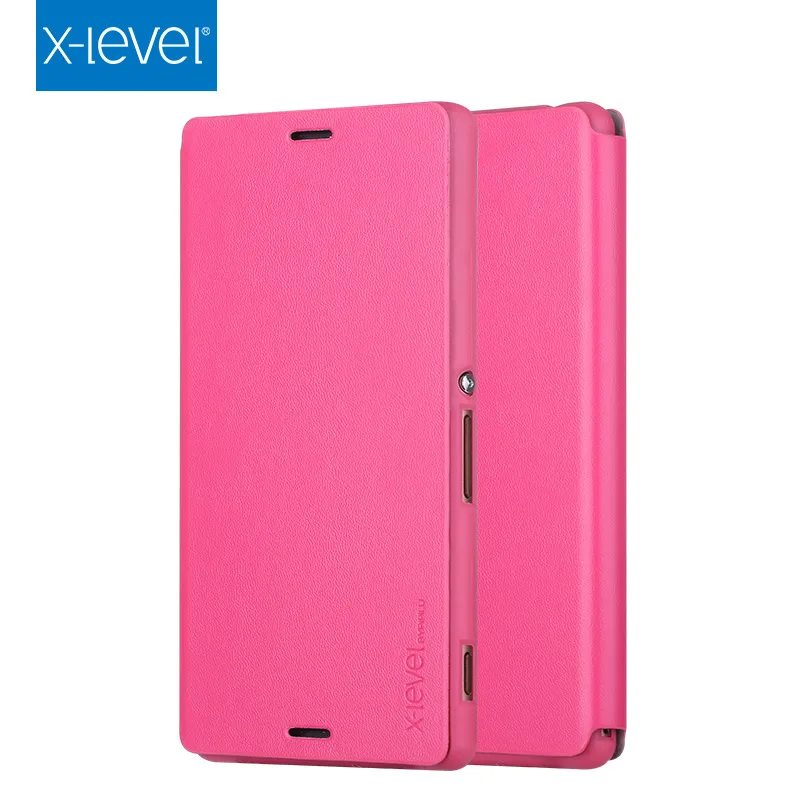 X Level кожаный флип чехол для Sony Xperia XA1 5 0 &quotБизнес ультра тонкий XA1|case for sony xperia|case