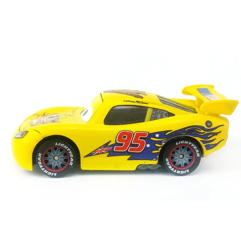 Игрушечные машинки Диснея Pixar No.95 Lightning Mcqueen австралийский 1:55 литой под давлением