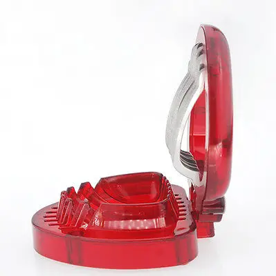 Новинка 2017 изящный слайсер для клубники десертов лезвие из нержавеющей стали