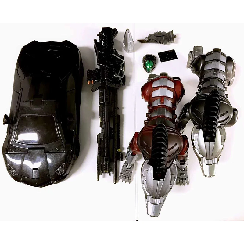 

Transformation Lockdown VT-01 VT01 Steeljaw Alloy Metal KO Action Figure Robot VISUAL Toy With Two Dogs Deformation Toys Gifts