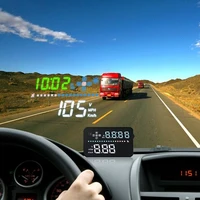 universal for all car speed projector on the windshield a3 obd2 head up display auto hud digital car speedometer accessories