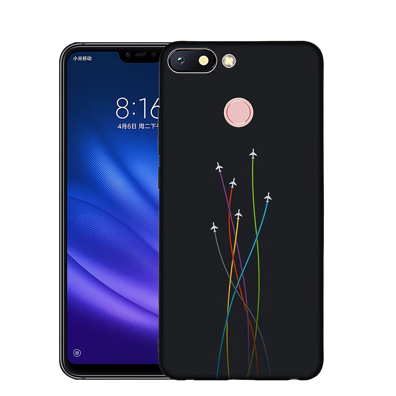Iyicao рисунком аэроплана мягкий силиконовый чехол для телефона Xiaomi mi 9 8 A2 Lite A1 6