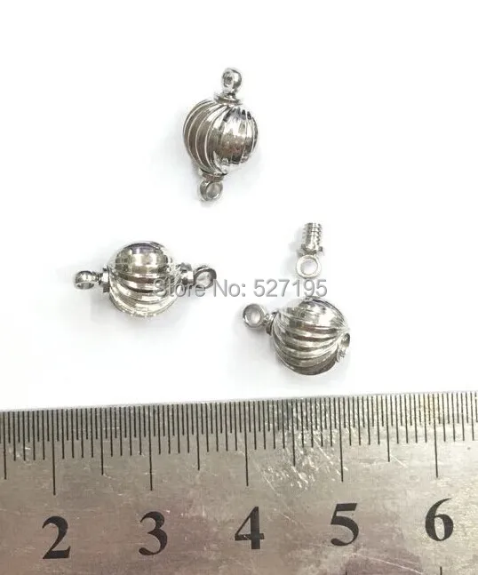 

Free shipping 8mm Jewelry DIY findings clasp carve Spiral Jewelry Connector