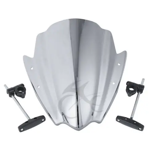 Крепление на руль для мотоцикла Honda Harley 7/8 дюйма 1 дюйм 3 цвета|Козырьки от ветра и