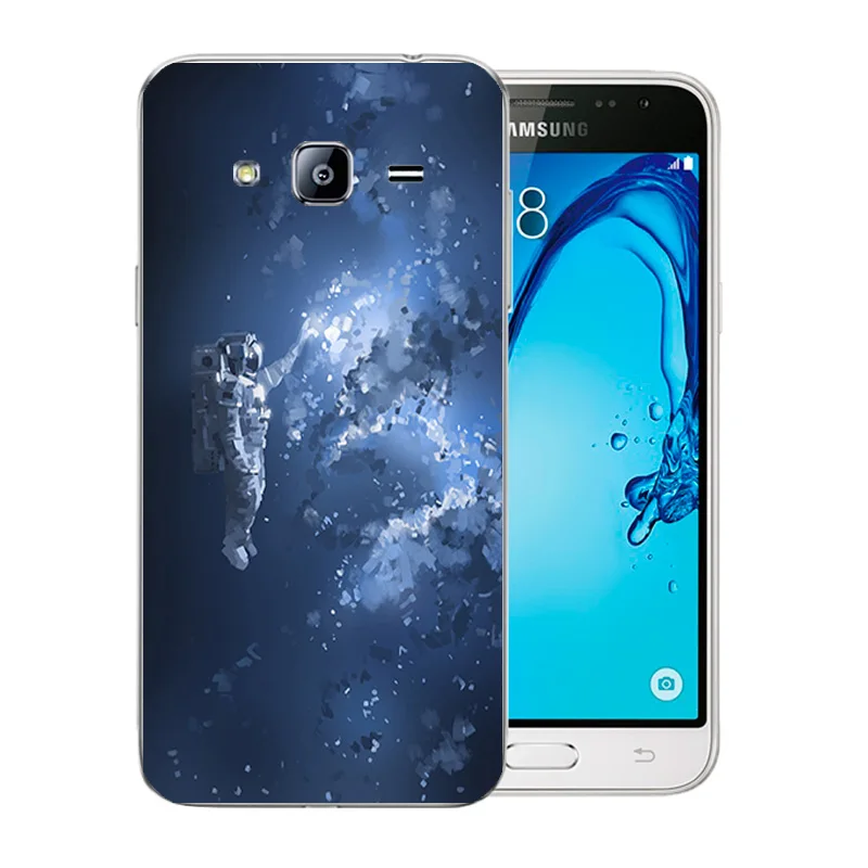 Силиконовый чехол для Samsung Galaxy J3 2016 j310 Прозрачный телефона 5 0 дюйма (2016)
