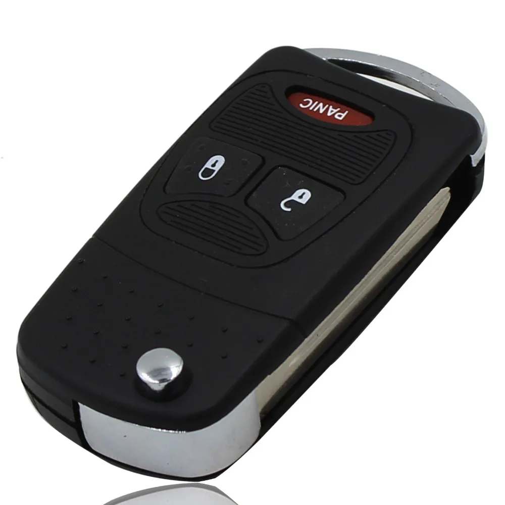 Чехол для ключей KEYYOU 3 2 + 1 чехол с откидной крышкой и кнопками Chrysler Jeep Dodge Ram 1500