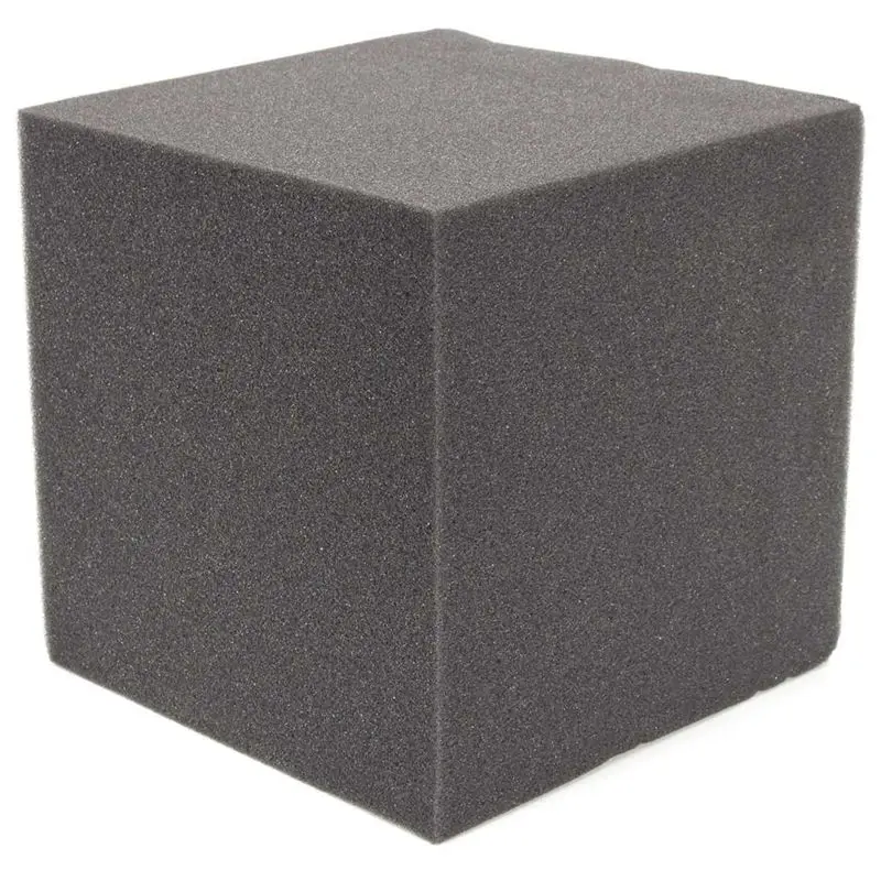 

20x20x20 см 2 шт. Звукоизоляционная хлопковая абсорбционная комната акустическая музыкальная комната плитка настенная панель из полиуретана и ...