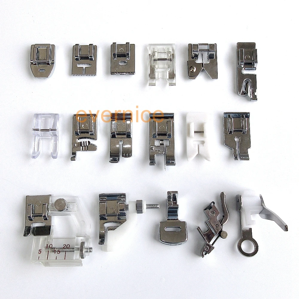 

16 Pcs Feet Foot Plastic Box For Babylock B15 Bl1000 Bl2000 Bl3000 Bl5000