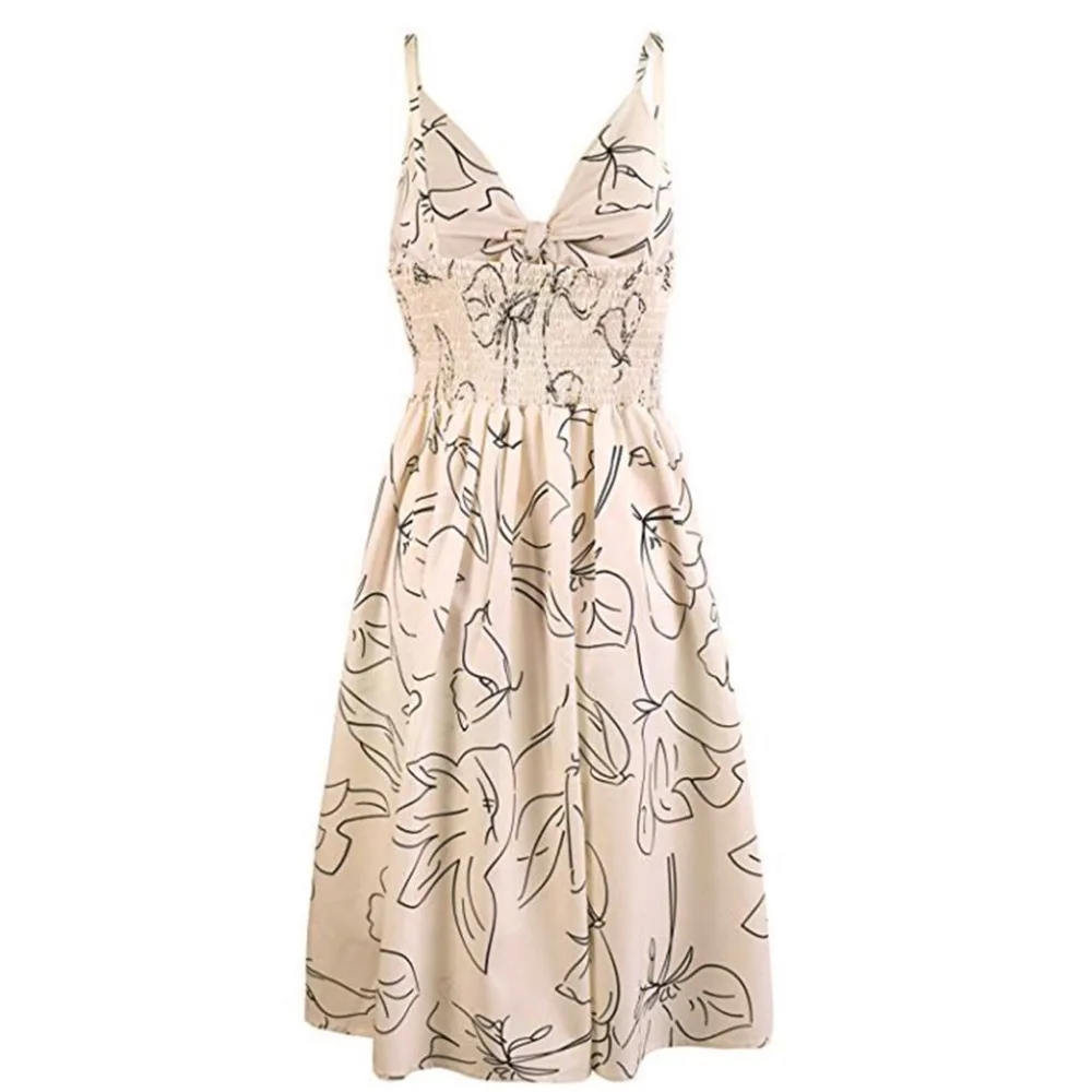 2019 новейший тренд женское летнее платье миди на шнуровке с v образным вырезом