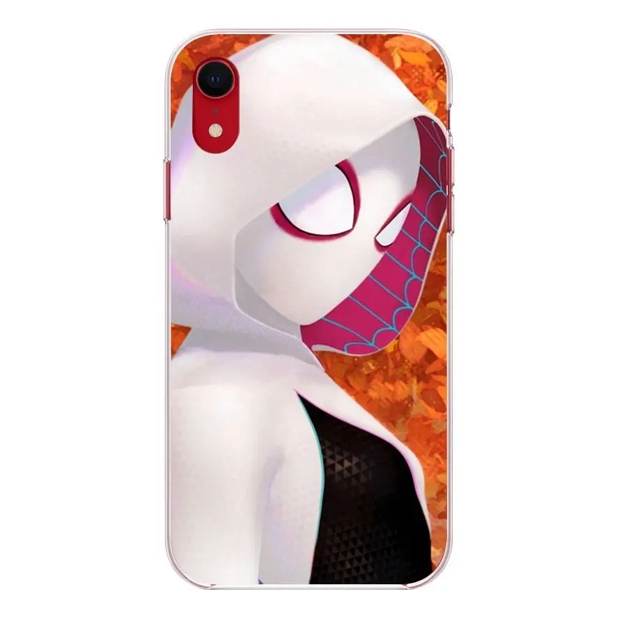 OUTMIX человек паук черный мягкий чехол для телефона iPhone 8 8plus XS max XR 7 7plus 6 6s 6plus 5 5S
