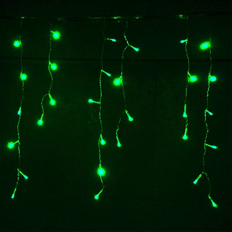 5 м Волнистая Полоса украшения окна занавески светодиодные свадебные сказочные