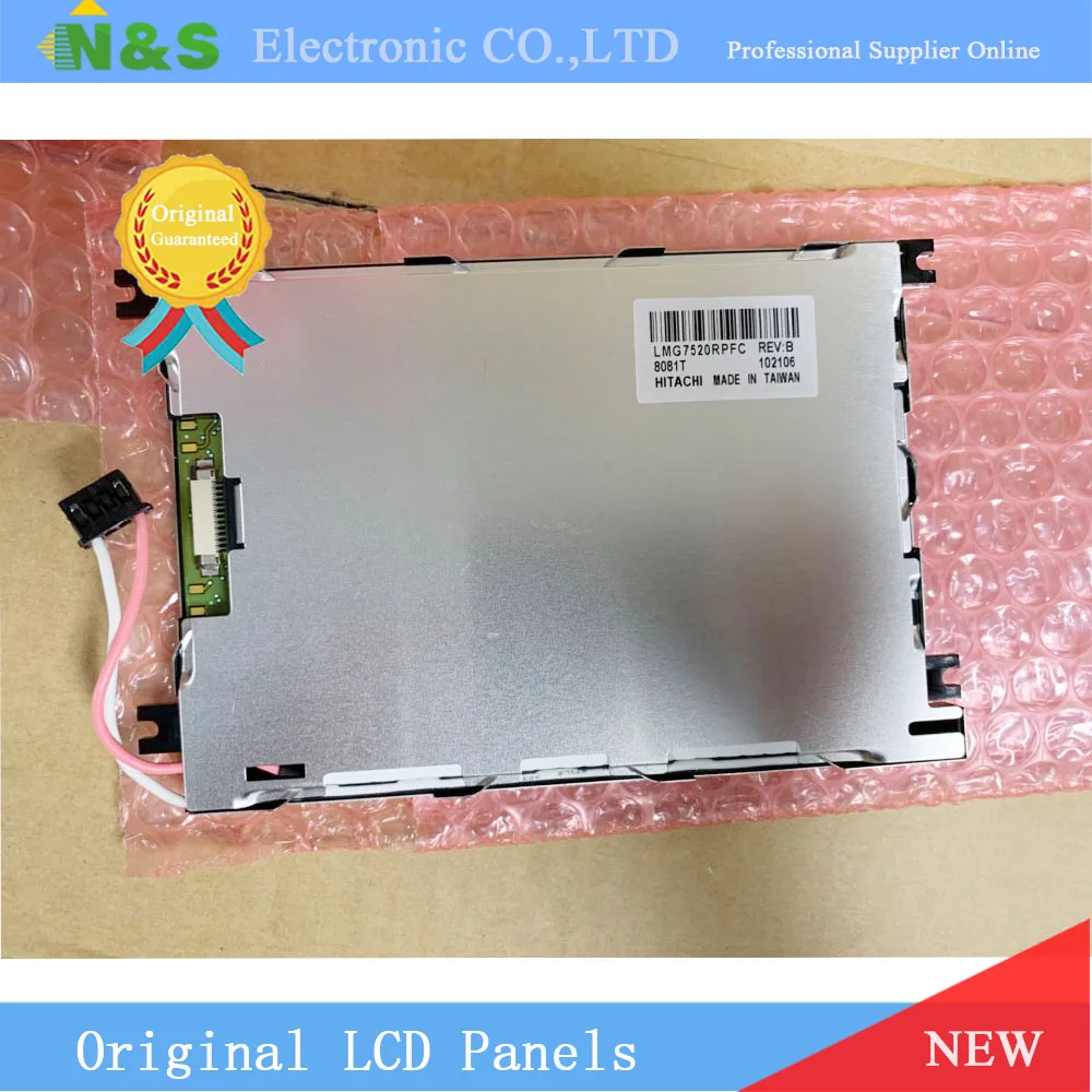 ЖК дисплей LMG7520RPFC 4 7 &quotLCM 320*240 100 20:1 монохромный CCFL используется для