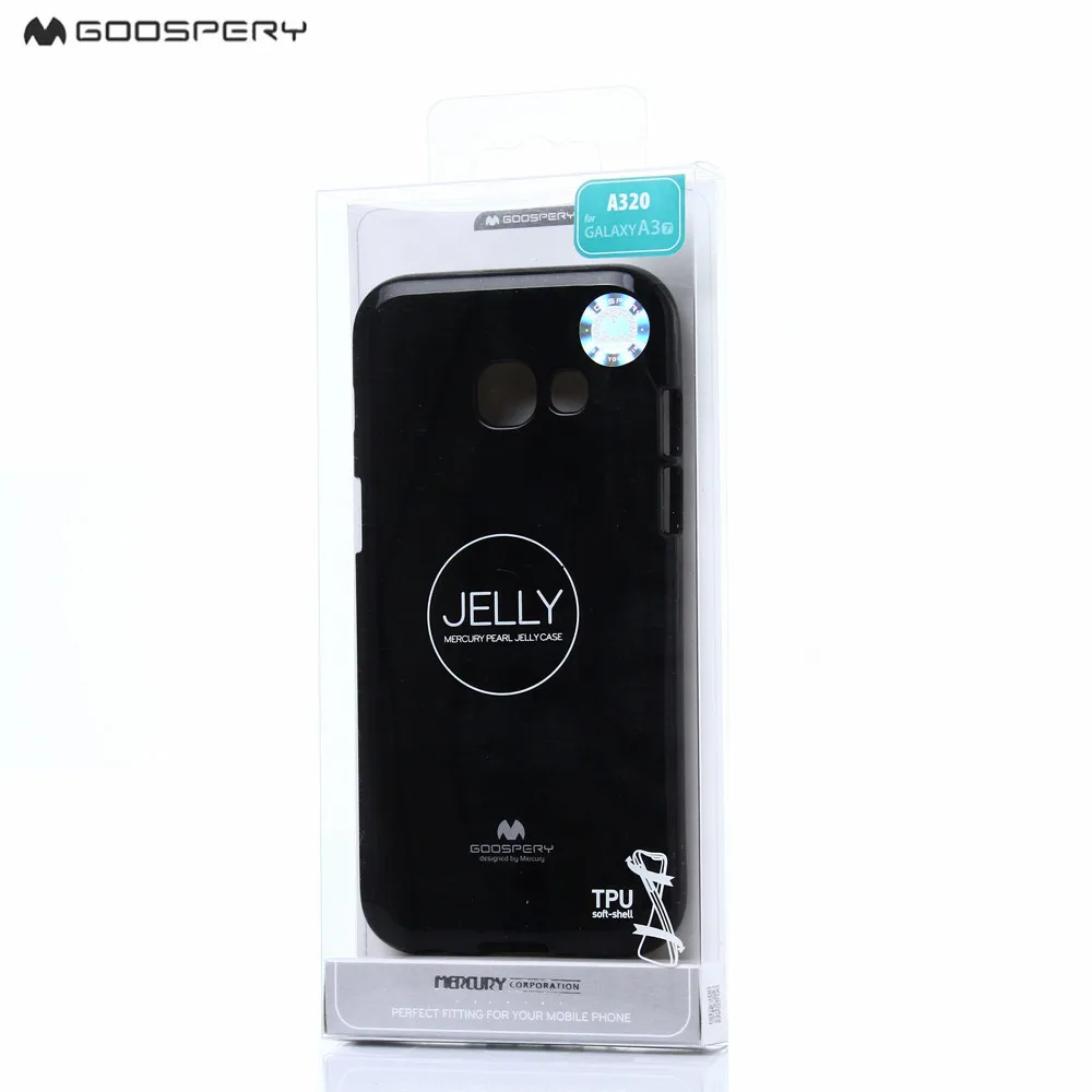 MERCURY GOOSPERY для Samsung Galaxy A3 2017A320 чехол телефона модный Желейный флэш порошок TPU a320 Fanda