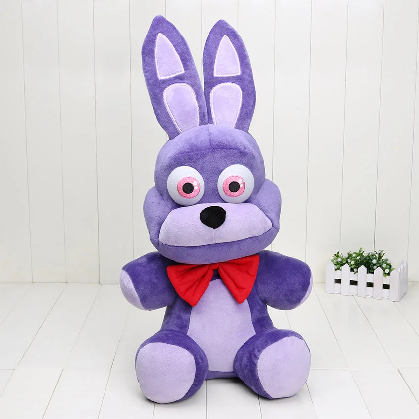 45см большая плюшевая игрушка FNAF Foxy Freddy Fazbear Bonnie Mangle Foxy Chica кукла дети.