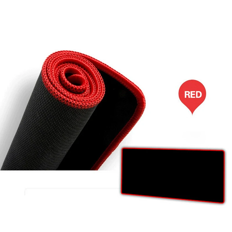 new Large Gaming Mouse Pad Gamer Solid Color Locking Edge Keyboard Mat Grande Desk Mousepad For Game 60x30cm | Компьютеры и офис