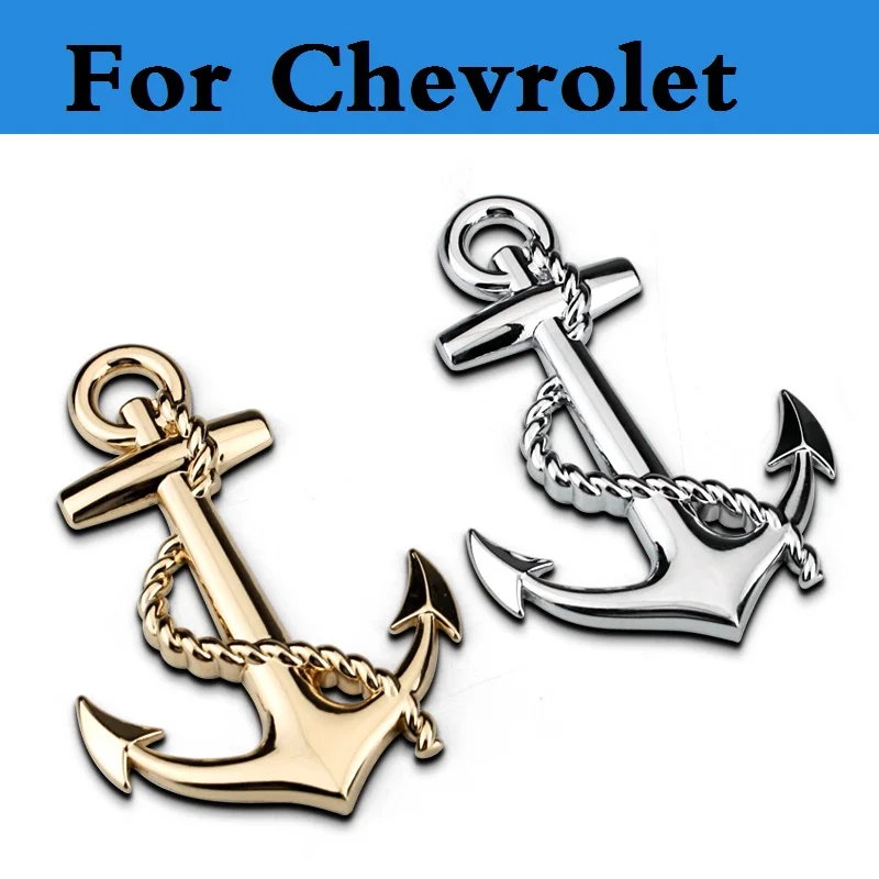 1 шт. эмблема лодки якорь цинковый сплав Стайлинг автомобиля стикер для Chevrolet Lanos