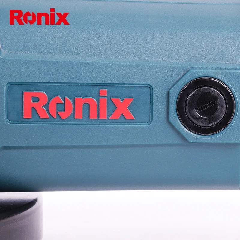 Ronix 220 В электроинструменты 230 мм Угловая шлифовальная машина 2400 Вт Высокая